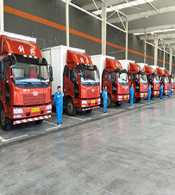 常州到宁夏物流公司车辆展示