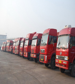 常州到宁夏物流车辆展示
